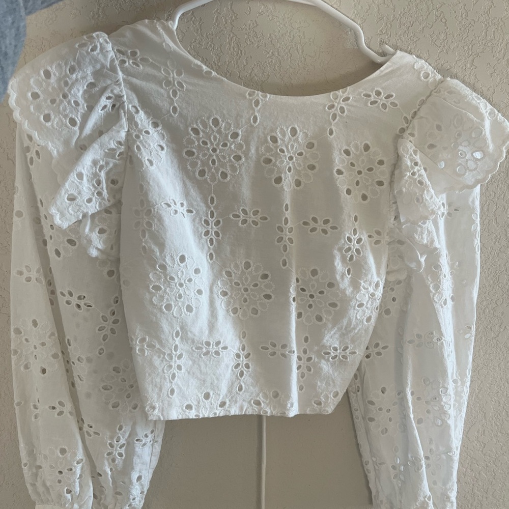 Cropped Zara blouse